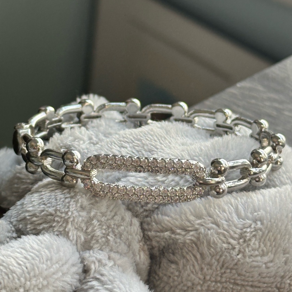 U-Link HardWear Style Hinged Bangle Bracelet